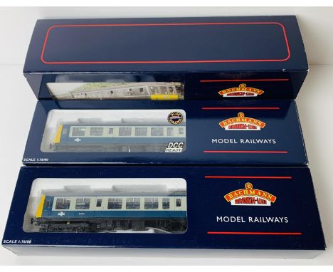 Bachmann OO Gauge 32-902 Class 108 DMU 2x Car BR Blue / Grey - Boxed. P&amp;P Group 2 (£18+VAT for the first lot and £2+VAT f