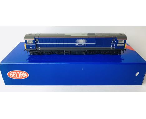 Heljan OO Gauge Class 58 050 Mainline Livery 'Toton Traction Depot' - Boxed with Instructions. P&amp;P Group 2 (£18+VAT for t