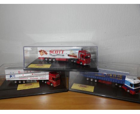 Oxford 1.76 x 3 Haulage Company Ltd Edition Scott Trawlers, R.A. Howe, Drysdale Freight. P&amp;P Group 2 (£18+VAT for the fir