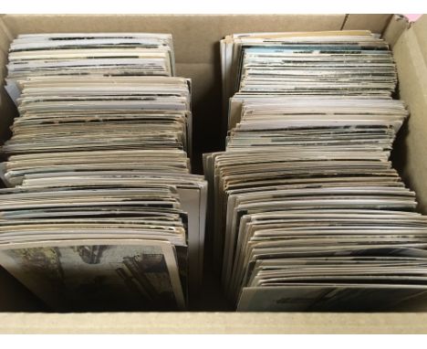 BOX OF UK VIEWS, SEVERAL RP WITH SHOREHAM, SOUTHWICK, HADDINGTON, POOLE, MIDDLETON, ETC. (APPROX. 500)
