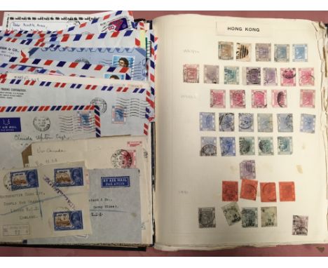 HONG KONG: ALL REIGNS MAINLY USED COLLECTION IN AN ALBUM, QV AND EDW7 WITH CANCELLATION INTEREST, KG6 $1 ORANGE AND GREEN SHO