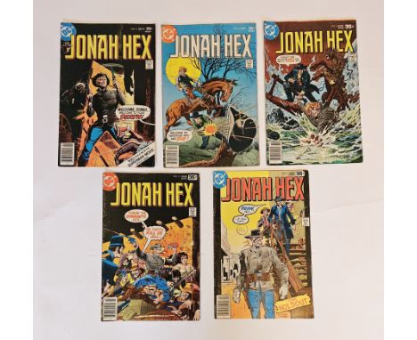 DC&nbsp;JONAH HEX #4,5,6,10,11,13-15,17, 23&nbsp;- (1977-1979) - #5 featuring reprint of the first appearance of Jonah Hex an
