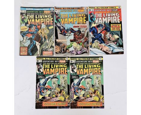 Marvel Comics&nbsp; Adventure Into Fear with The Man Called Morbius The Living Vampire (1974-1975) to include #20 (first solo