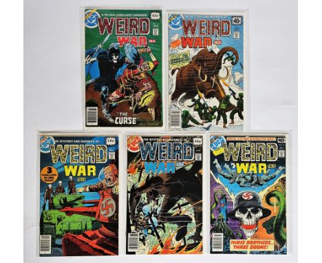 DC Comics Weird War Tales&nbsp;(1979 - 1981)&nbsp; to include #73-82, 84, 85, 87, 91, 92, 94, 100, 101 (1st appearance of G.I