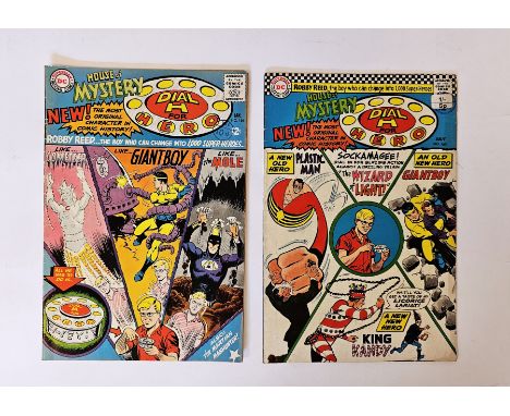 DC Comics House of Mystery Dial H for Hero&nbsp;(1966 - 1968) first horror title published by DC&nbsp;to include #156 (1st ap