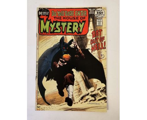 DC Comics House of Mystery&nbsp;(1962 - 1973) first horror title published by DC&nbsp;to include #195 (cover and interior art
