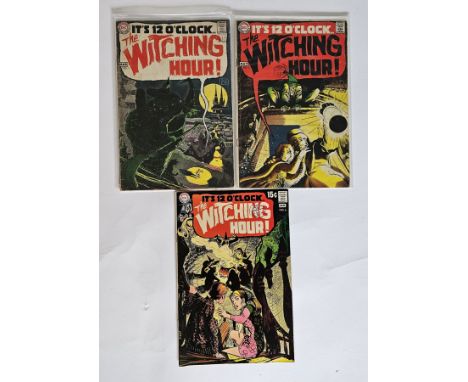 DC Comics The Witching Hour (1969-1974) to include #1 (first appearances of the&nbsp;Three Witches, hosts of The Witching Hou