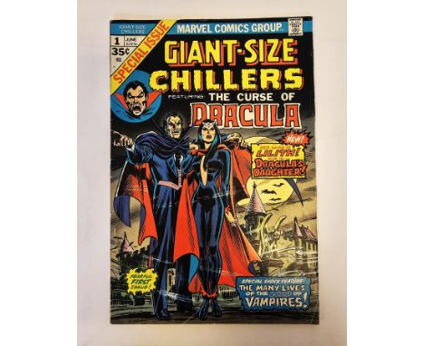 Marvel Giant-Size Chillers: Curse of Dracula #1 (1974) first appearance &amp; origin of Lilith, daughter of Dracula + Only 'C