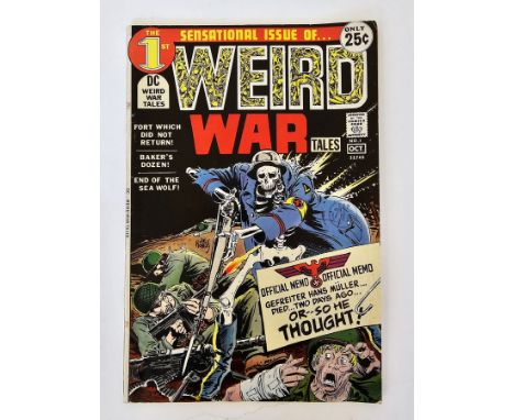 DC Comics Weird War Tales&nbsp;(1971 - 1974)&nbsp; to include #1 (premiere issue of DC's war-horror series), 10 (first profes
