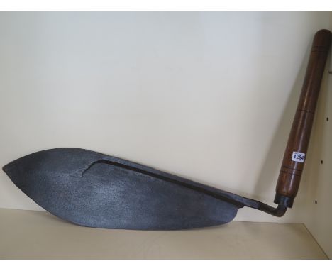 A vintage Best Crown scythe by Stella Works, Sheffield, 84cm x 70cm 
