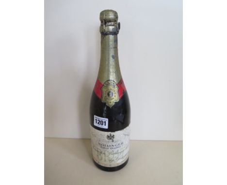 A 1964 vintage bottle of Extra Quality Renaudin Bollinger &amp; Co Champagne 