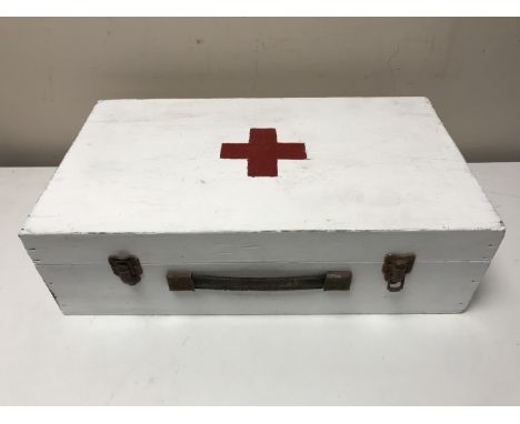 A hand painted First Aid box