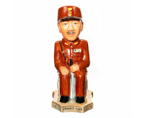 Wilkinson toby jug of the Chinese leader Chiang Kai-Shek. Commissioned by the American Toby Jug museum and hand crafted by th