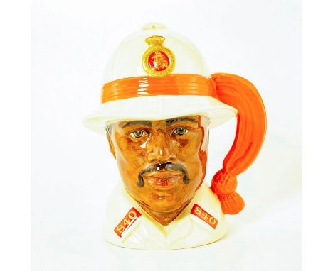Commissioned by Island Galleria, Nassau, Bahamas. Royal Doulton Character Jug, Bahamas Policeman D6912 (white and red colorat