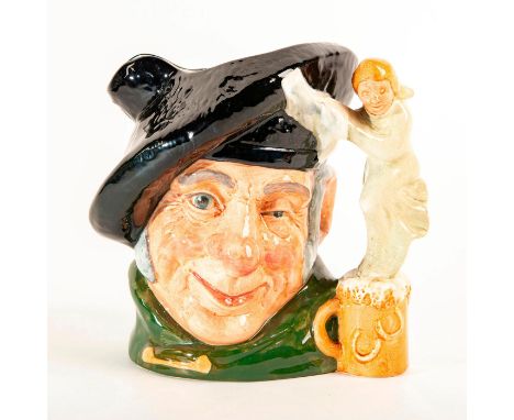 Literary Character series. Dark blue tam, green cloak. Dolton backstamp. Artist: Max HenkIssued: 1973-1980Dimensions: 7"HManu