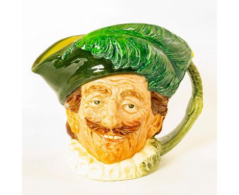 The Cavalier wears a green plumed hat with a white neck ruffled collar. The cavaliers were Royalist soldiers who fought for C