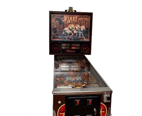Collectors quality. An ode to the great Chicago fire. Designed for 4 players.Â&nbsp;PlayfieldÂ&nbsp;simulates fire effects. T