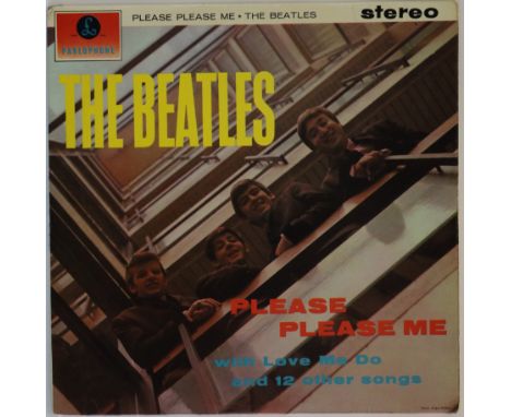 PLEASE PLEASE ME - STEREO 2ND- The ultimate Beatles LP now with this 2nd UK stereo pressing of the album that took the world 