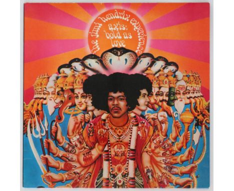 JIMI HENDRIX - AXIS: BOLD AS LOVE - From one guitar hero to another with this spectacular complete original UK mono copy of t