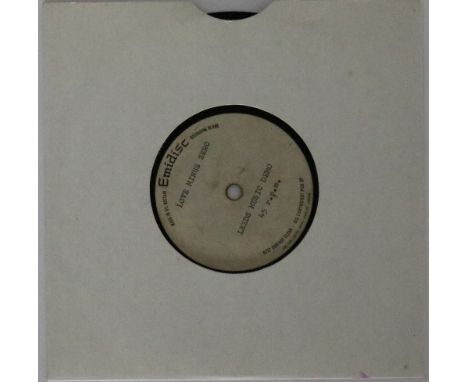 BOB DYLAN - LOVE MINUS ZERO ACETATE - A fantastic piece of history with this early single sided 7" acetate recording of Love 