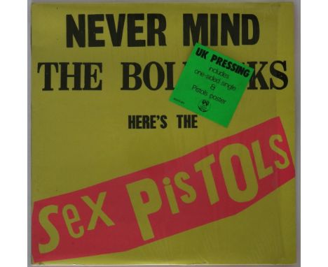 SEX PISTOLS - NEVER MIND THE BOLLOCKS HERE'S THE SEX PISTOLS - 1ST UK SPOTS PRESSING - The very 1st 'pre main pressing' of th