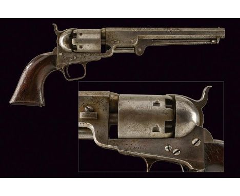 dating: Third quarter of the 19th Century provenance: England, Octagonal, rifled, cal. 36 barrel, circular, brass fore-sight,