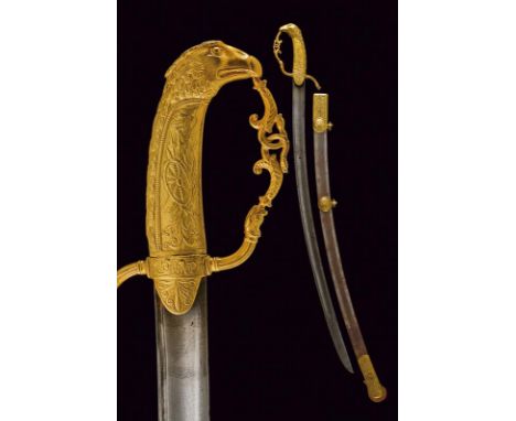 dating: 19th Century provenance: France, Curved, single-edged blade with large, central fuller and thin groove on the back, i