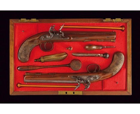 dating: First half of the 19th Century provenance: England, Octagonal, smooth-bore, re-finished, 15 mm cal. barrel, fore-sigh