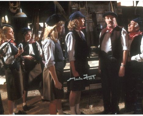  ALLO ALLO: 8x10 photo from the hitBBC comedy “Allo, Allo” signed by actress Moira Foot who played the leader ofthe resistanc
