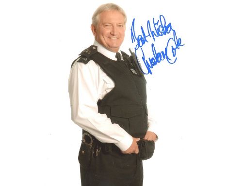  GRAHAM COLE: 8x10 photo signed byThe Bill actor Graham Cole  Good condition. All signed items come with a Certificate of Aut