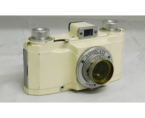 An Ilford Advocate Series II camera, serial no. 1919-5425