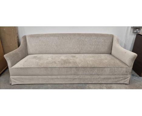 COLEFAX AND FOWLER UPHOLSTERED SOFA, approx 245cm W x 80cm H.