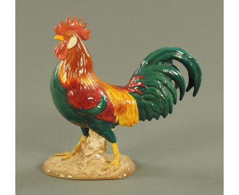 A Beswick "Leghorn" cockerel, model No. 1892, printed and moulded marks, 24 cm high.