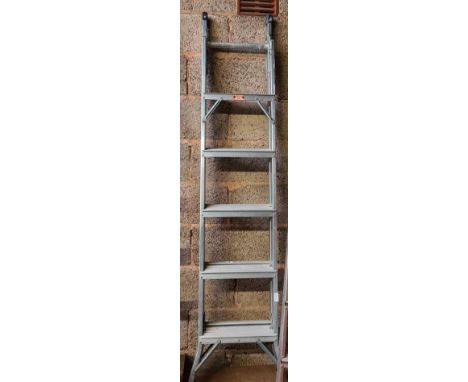 THREE WAY TOP FLIGHT STEP LADDER &amp; A YOUNGMAN LOFT LADDER