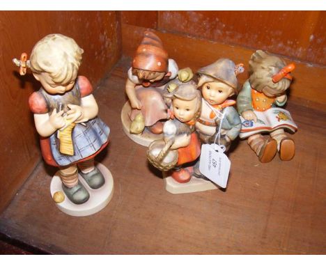 Four Hummel figures 