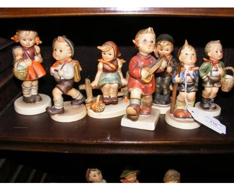Seven Hummel figures 