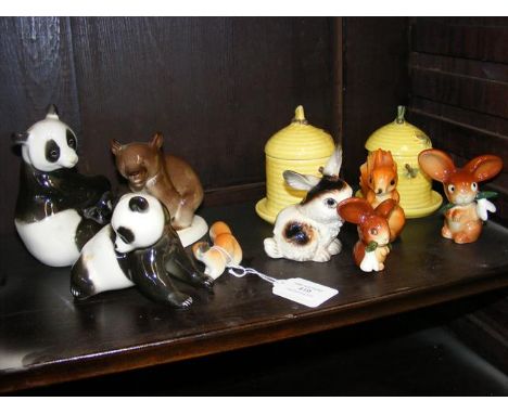 USSR pandas, Goebel bunny 
