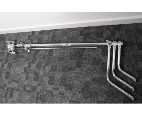 A Pixapro Heavy Weight Professional Studio Lighting Stand, stainless steel tubular lighting stand, separate folding three leg