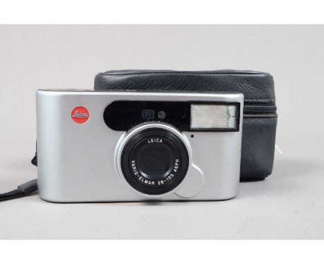 A Leica C1 Compact Camera,  serial no 2560119, 1999, powers up, shutter working, flash working, zoom focus working, body G, l