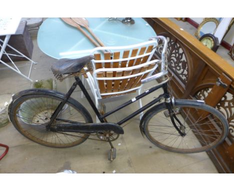 A lady's vintage Hopper bicycle