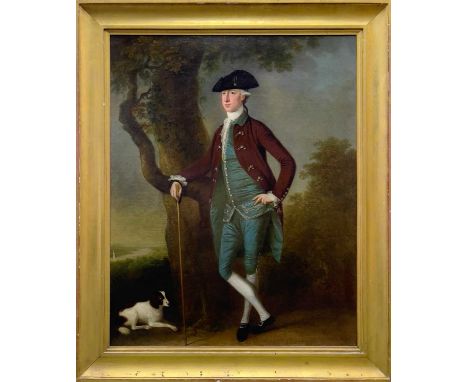 CLIFFORD Portrait of the young Francis Jenkins of Truro (1756-1839) Oil on canvas lined, 73x58cmFrancis Jenkins was the son o