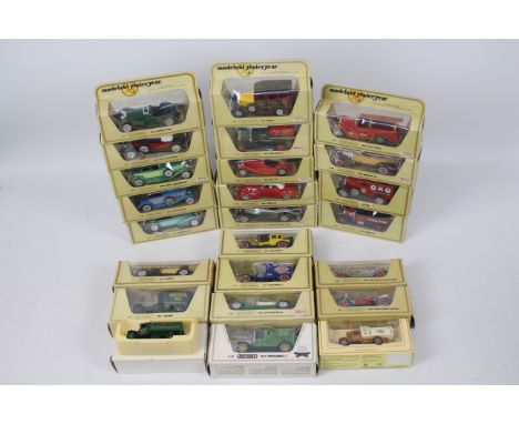 Matchbox - 24 x boxed Yesteryear vehicles including 1938 Lagonda # Y-11, 1914 Vauxhall Prince Henry # Y-2, 1928 Mercedes SSK 