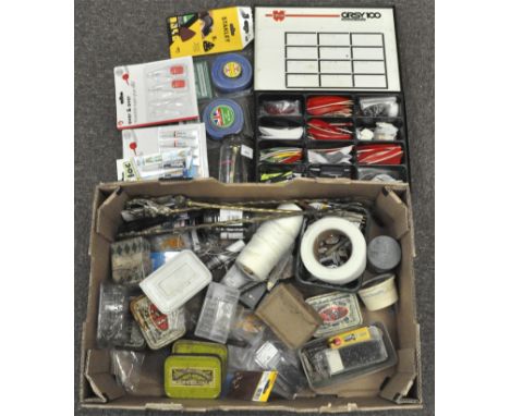 Assorted items, to include tools, tobacco tins and more