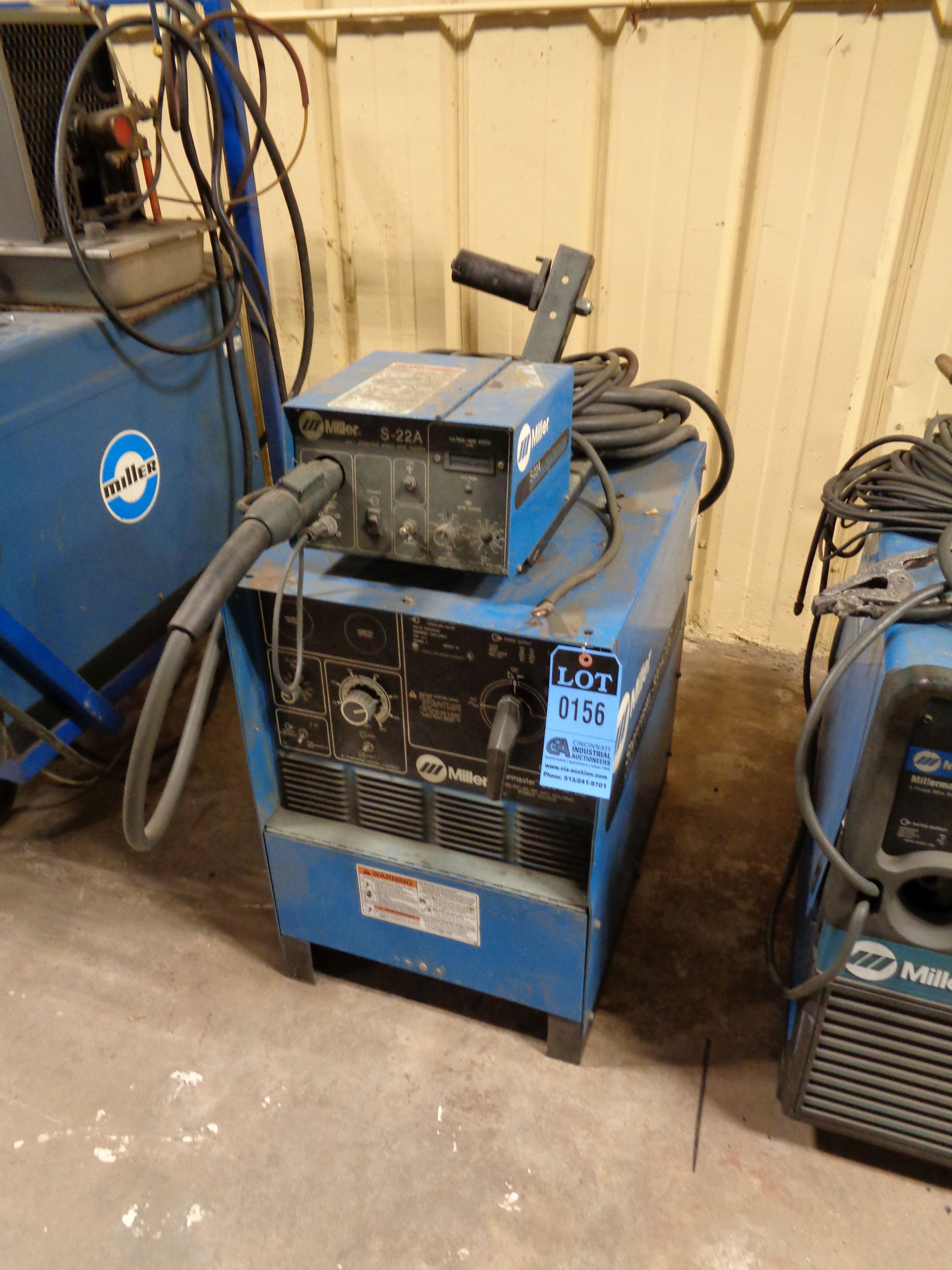 300 AMP MILLER SHOPMASTER 300 AC/DC CC/CV AC/DC ARC WELDING POWER ...