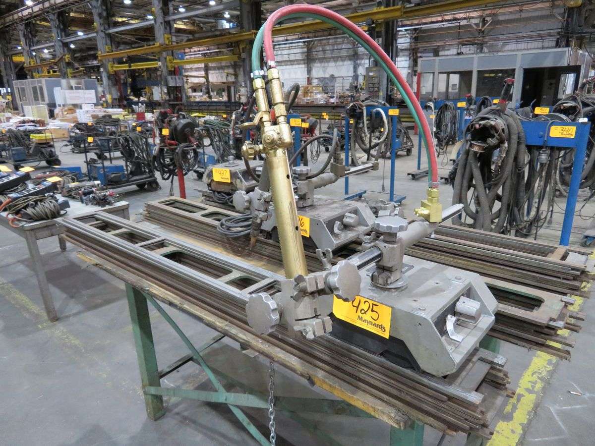 { Choice of lots 425 } Victor VCM 200 Portable Track Cutting Machine w