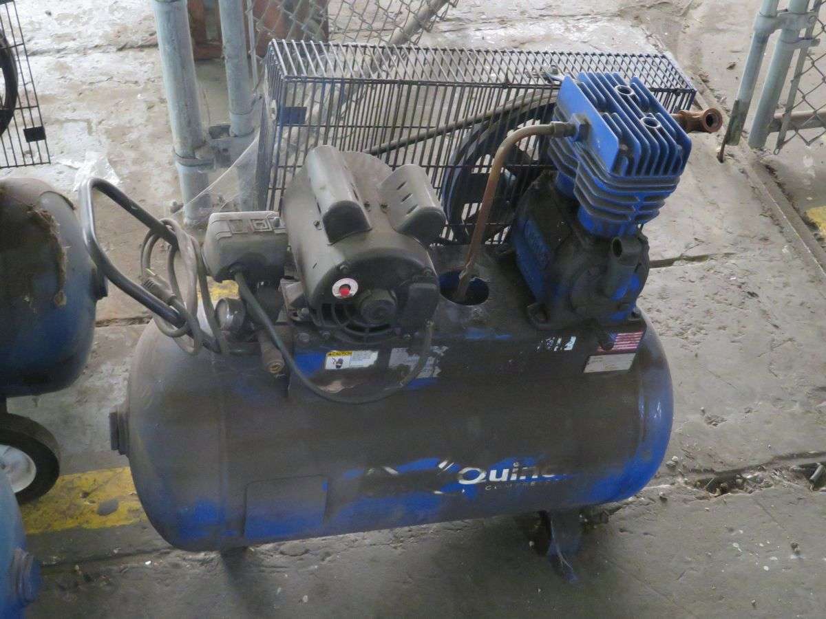Quincy QTS3 20 Gallon Horizontal Air Compressor 3.5 HP, 6