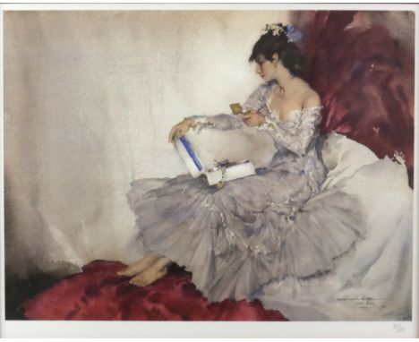 After Sir William Russell Flint, RA (Scottish, 1880-1969), the Jewel Box, colour print, limited edition 263/653 with W R F bl