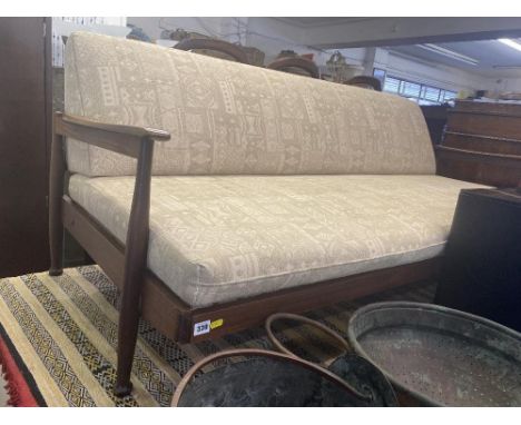 A mid century sofa bed