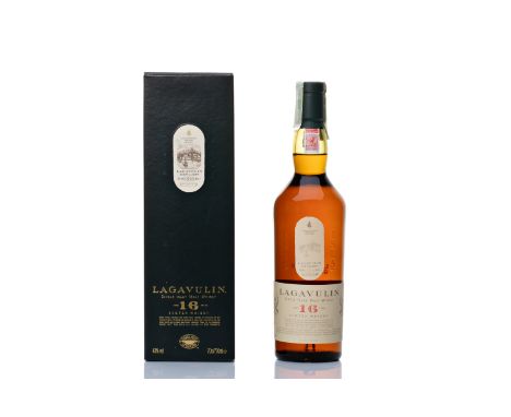 LAGAVULIN 16 YEARS OLD | Stated age: 16 years old | ABV: 43% | Region: Islay | Country: Scotland | Type: Single malt Scotch w