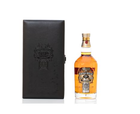 CHIVAS REGAL 25 YEARS OLD | Stated age: 25 years old | ABV: 40% | Country: Scotland | Type: Blended Scotch whisky | Bottler d